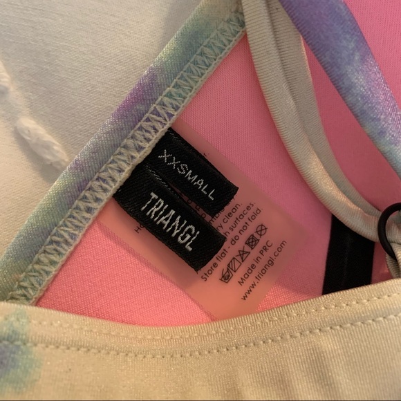 Triangl Tie Dye Swim top - Picture 4 of 6